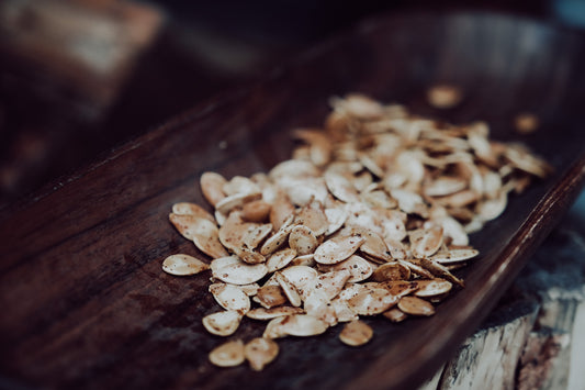 The absolute best roasted pumpkin seeds!